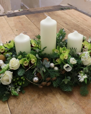 Luxury Christmas Table Arrangement